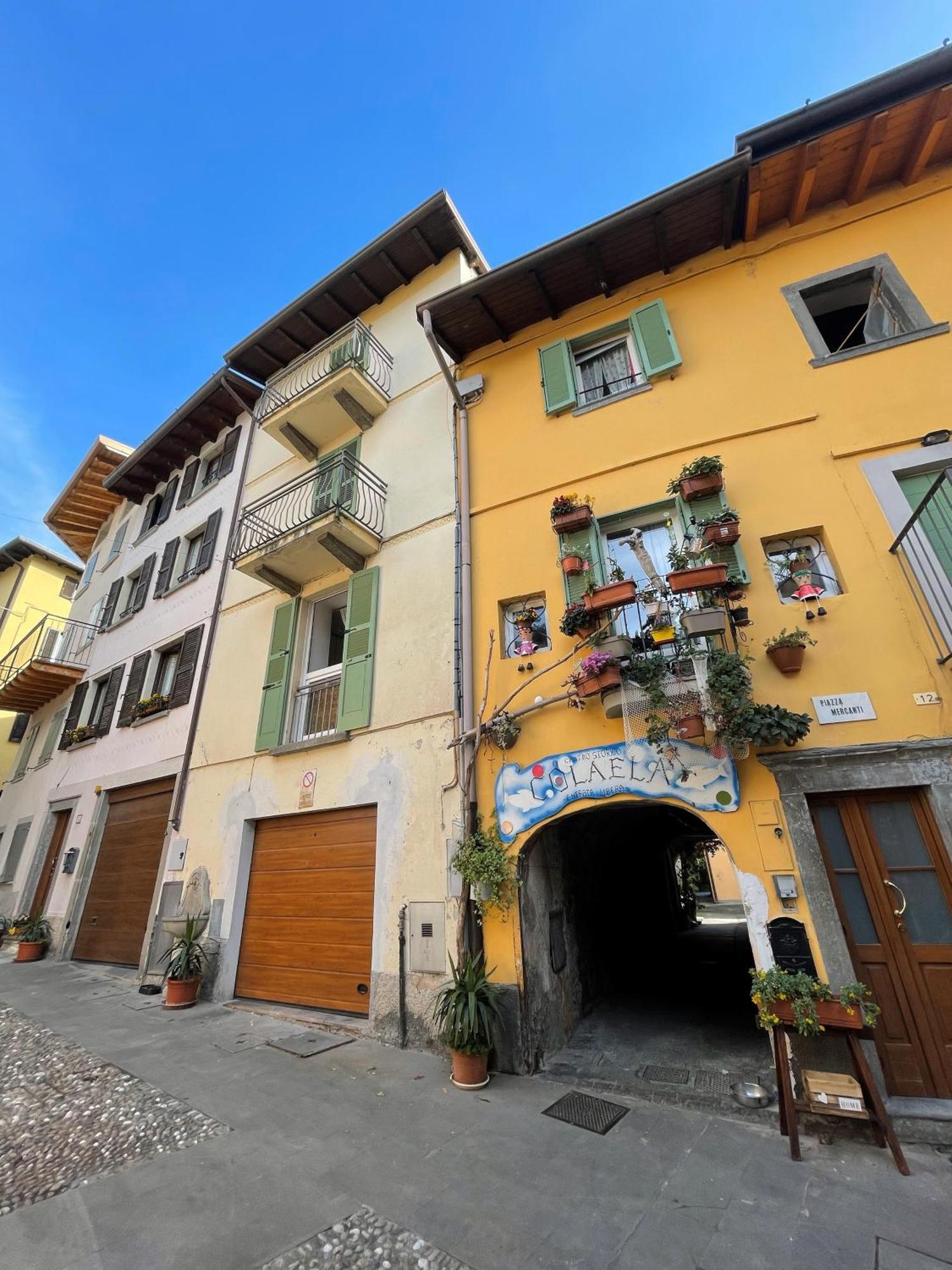 Casa Berlai, Bilocale Sul Lago Villa Pisogne Buitenkant foto
